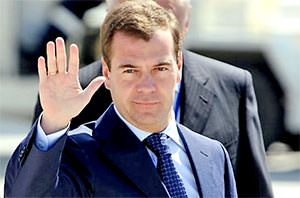 Премьер-министр РФ Дмитрий Медведев прибудет в Хабаровск