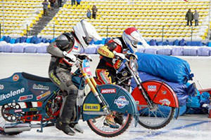 В Благовещенске начнется чемпионат России по мотогонкам на льду среди команд Суперлиги